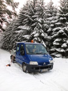 Anlieferfahrzeug